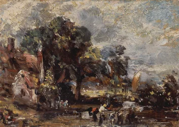 Vázlat a Haywainhez, kb. 1820.