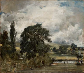 Water Meadows Salisbury közelében, 1820-1829