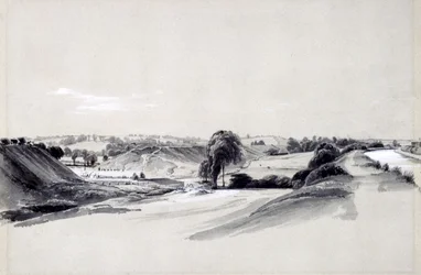 Készítés és töltés, Bugbrooke, 1837. július 10. (toll, tinta és mosás papíron)