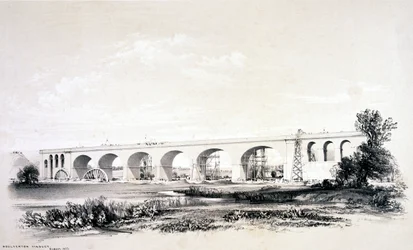 Wolverton viadukt, 1837. augusztus