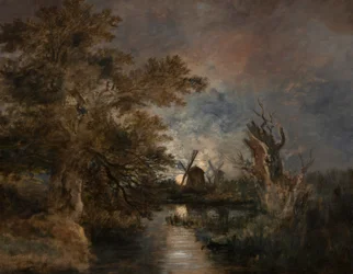 Holdfény a Yare partján, 1816-1817 körül (olaj, vászon)