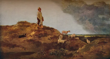 View on Mousehold Heath, Near Norwich, C1812.