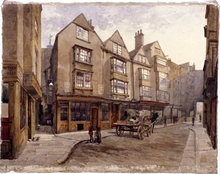 Ruhavásár, London, 1884