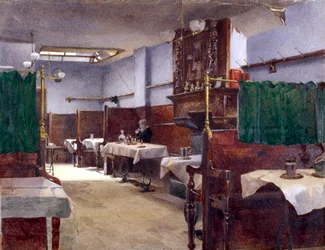 Cock fogadó, Fleet Street, London, 1881