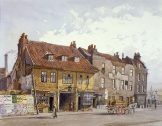 Lambeth Bridge Road, Lambeth, London, 1874