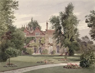 A Raleigh House oldalnézetből, Brixton Hill, Lambeth, 1887