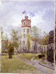 St Giles Cripplegate nélkül, London, 1882