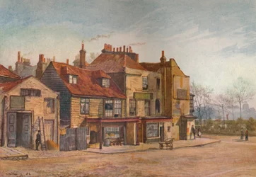 Kilátás a Lawrence Streetre, Chelsea, London, 1882