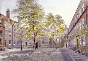 Kilátás a Staple Innre, London, 1882