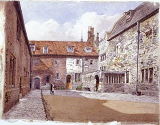 Mosóház bíróság, Charterhouse, London, 1884