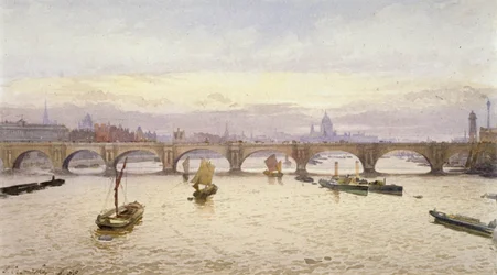 Waterloo Bridge, London, 1888