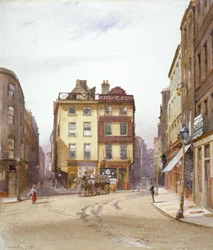 Wych Street és Holywell Street, Westminster, London, 1881
