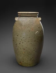 Churn, c. 1850-1883 (lúgos mázas kőedény)