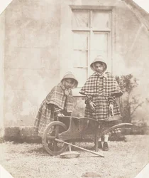 Elinor és Lucy Llewelyn, 1853-56.