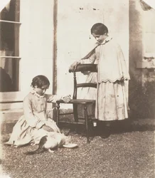 A szegény macska etetése, 1853-56