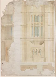 Tervezés az Oriel Windowhoz, Holme Eden (tinta)