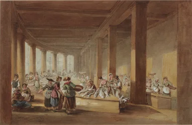 The Old Fish Market, Sandhill, Newcastle upon Tyne (i.e., toll és tinta papíron)