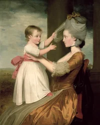 Elizabeth Mortlock (sz. 1756) és fia, az ifjabb John Mortlock portréja, 1779 (a párért lásd: 332898)