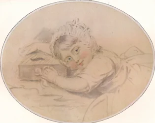A honvéd arcképe. Henry Burrell gyermekként, 1784, 1917