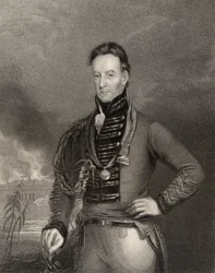 Sir Charles Shipley, Grenada kormányzója, vésette H. Cook, a National Portrait Gallery IV. kötetéből, megjelent 1835 körül