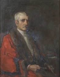 George Harkus alderman portréja J.P.