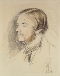 William Holman Hunt portréja, 1854