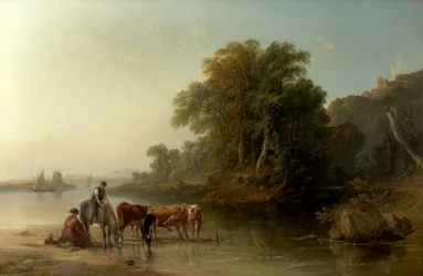 Az öntöző hely, 1840