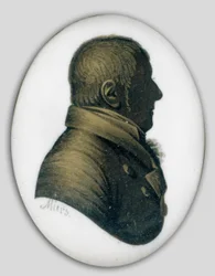 Medál sziluettel