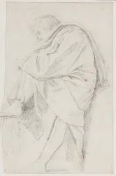 Gondolatba burkolt ember, 1790 körül