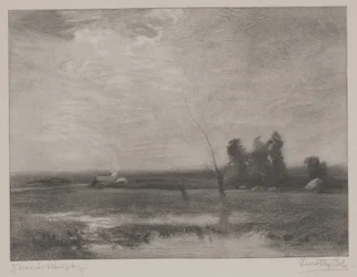 Lowlands Afternoon, Timothy Cole (1852-1931) nyomatai