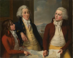 A Pénz testvérek: William (1769-1834), James (1772-1833) és Robert Taylor (1775-1803).