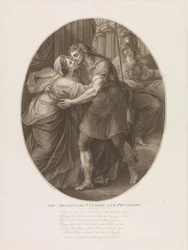 Ulysses és Penelope találkozása, Francesco Bartolozzi metszete