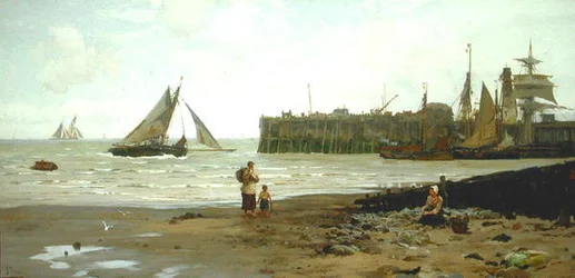 Apály, Whitstable kikötő