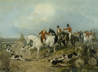 A lelet, vésette Huffman és Mackrill (színes metszet)