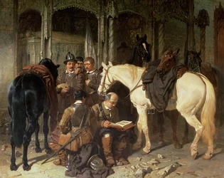 Kerekfejűek egy Arundel-templomban, 1847-51