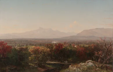 Egy októberi nap a Fehér-hegységben, 1854