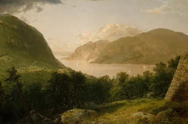 Hudson folyó jelenet, 1857.