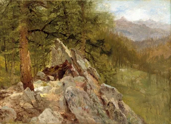 Nyugati táj, 1870.