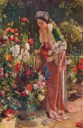 In The Beys Garden, 1865, 1920.