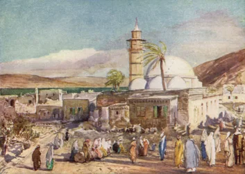 A tibériai mecset és a galileai tó