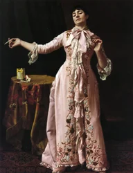 Dohányzó nő, 1895