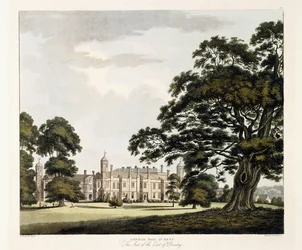 Cobham Hall Kentben, 1800