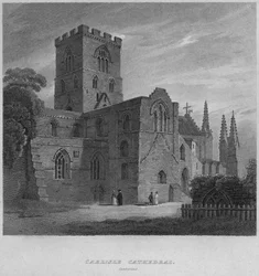 Carlisle katedrális, Cumberland, 1814