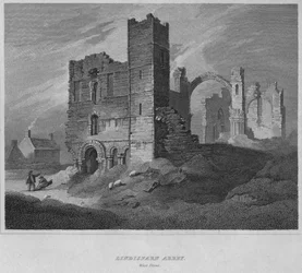Lindisfarne apátság. Nyugati Front, 1814