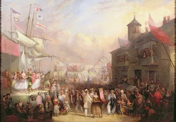 rakparti vásár, 1850