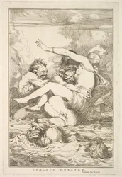 Féltékeny szörny Sir Joshua Reynoldsnak dedikált tizenöt rézkarcból, 1778. december 8.