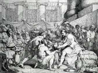 Marius megkapja Antonius fejét
