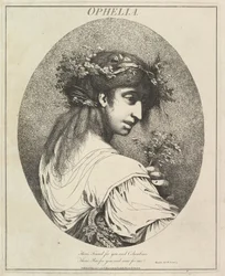 Ophelia tizenkét karakter Shakespeare-ből, 1775. május 20.