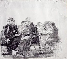 Koncentráció, 1815 (toll és tinta papíron)