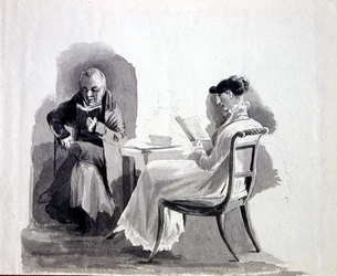 Olvasás (toll és tinta papírra)